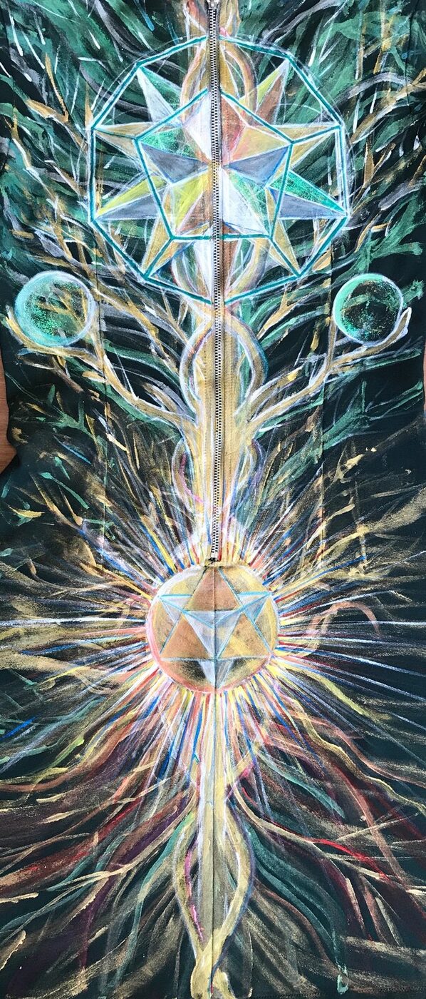 Axis Mundi, verso, détail
